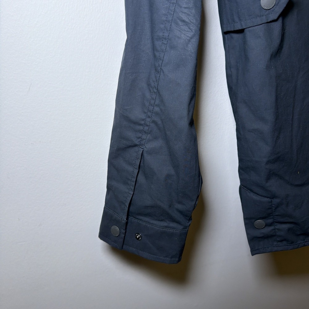 Peter Millar Mens LARGE Harrison Field Jacket Navy Blue Outdoor Water Resistant - Picture 11 of 15
